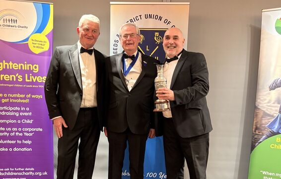 Senior 4 Ball Champions  Kirk James & Richard Bradbury (Wakefield)